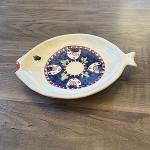 Ravello Pottery Fish Dish in EUC. Adorable!